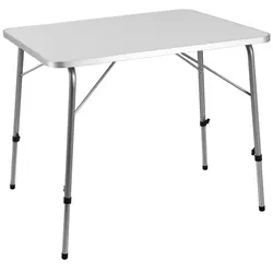 CASARIA® Campingtisch Klappbar Höhenverstellbar Leicht 80x54cm Camping Klapptisch Faltbar