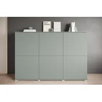 INOSIGN Highboard »Kenia, moderne grifflose Hochkommode mit 6 Türen,