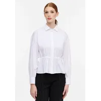 Eterna Hemdbluse OVERSIZE FIT EASY IRON (bügelleicht) weiß XL (42)