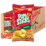 Lorenz Snack World Pomsticks Paprika, 12er Pack (12 x 100 g)