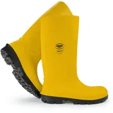 Steplite Easygrip S5 Fischerei Sicherheitsstiefel für Herren und Damen mit Stahlkappe und Stahlsohle, rutschfest, Arbeitsstiefel Industrie, federleicht, isolierend bis - 20 Grad, gelb, EU 45 - 45 EU