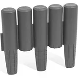 Prosperplast Palisade IPAL5 27 x 15 cm 10 Stück grau