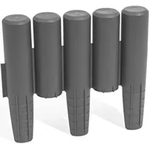 Prosperplast Palisade IPAL5 27 x 15 cm 10 Stück grau
