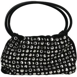 Jeffrey Campbell Henkeltasche Veloursleder Black