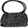 Jeffrey Campbell Henkeltasche Veloursleder Black