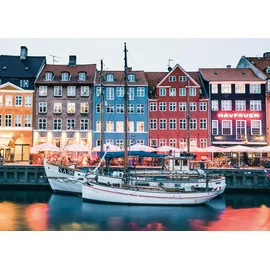 Ravensburger Erwachsenenpuzzle 1000 Teile - Kopenhagen, Dänemark