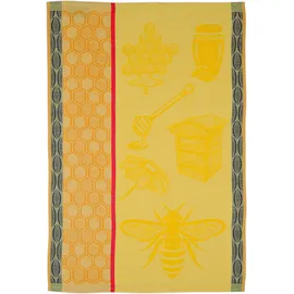Ross 3er Pack Baumwoll-Geschirrtücher Biene 50x70 cm - orange;gelb