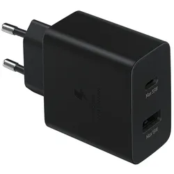 Samsung EP-TA220NBEGEU Ladegerät für Mobilgeräte Schwarz Indoor