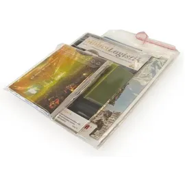 TransPak PP-Folienversandhülle, 400x600+50mm, 40μ, transparent, SK-Verschluss, 1 VE = 1000 Stk