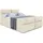 altdecor Boxspringbett BOXI3-Z KING 160 x 200 cm H3/H4 Beige