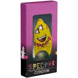 Scherzkondom Friki Tiki XL – witziger Tropen-Spaß für Partys (1 Stück) 1 St