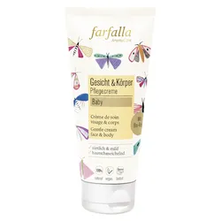 Farfalla Baby Rose zärtliche Pflegecreme Gesicht & Körper, 100 Milliliter