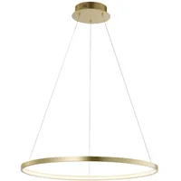 just light. CIRCLE 1-flg. 28,5 W 28,5 cm gold