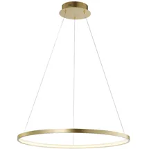just light. CIRCLE 1-flg. 28,5 W 28,5 cm gold