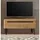 furn.design Ronson TV-Lowboard 107 x 50 x 40 cm Eiche Artisan/Schwarz Holzwerkstoff