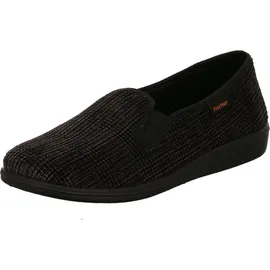 Fischer Pantoffeln Grau/Schwarz 43