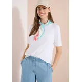 Cecil Bandana mit Print Weiß