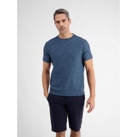 LERROS T-Shirt »LERROS Lässiges Rundhals-T-Shirt STORM Blue - S