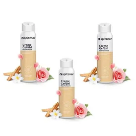 Spitzner Duschschaum Cremegefühl 150ml (3er Pack) | Wellness-Dusche | sanft reinigender Schaum | dermatologisch getestet, vegan und hautverträglich | sanft entspannend...