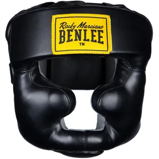 BENLEE Rocky Marciano BENLEE Kopfschutz aus Kunstleder Full Protection, Schwarz, L/XL,