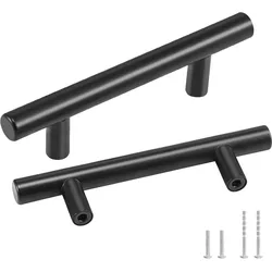 VEVOR 30er Set Möbelgriff Edelstahl Stangengriff 127x12x32mm Küchengriff Mittenlochabstand 76mm Schrankgriff Dicke der Schrankplatten von 1,52 bis 2cm oder 1,27 bis 4cm Türgriffe Schubladengriffe