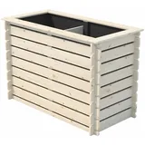 Delta Gartenholz GmbH & Co. KG Hochbeet EcoLine 117 x 59 x 77 cm Kiefer
