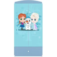 99rooms Dreams Motiv VIII Kleiderschrank Weiß Hellblau