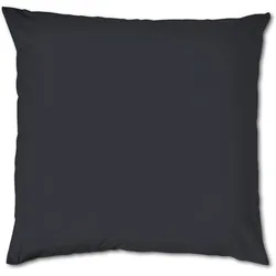Kissenhülle LUXUS schwarz - schwarz