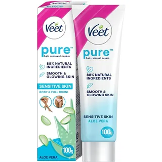 Veet Hair Removal Cream, Sensitive Skin - 100 g by Veet