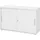 bümö Aktenschrank 120x74,8x40 cm Weiß