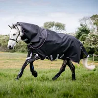 Horseware Rambo Supreme Turnout Lite Regendecke 0g 115 cm Navy/Burgundy