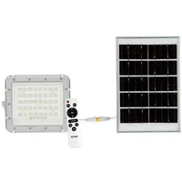 V-Tac VT-40W-W 7840 LED-Flutlichtstrahler, Solarmodul 16 W Neutralweiß Weiß