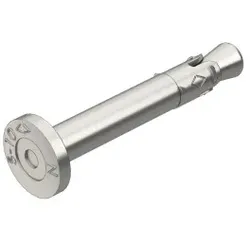 OBO 3498393 Nagelanker N-K mit Nagelkopf 6x44mm Edelstahl, rostfrei blank, nachbehandelt N-K 6-5/44 A4 - 50 Stück