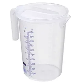 Hünersdorff Messbecher transparent