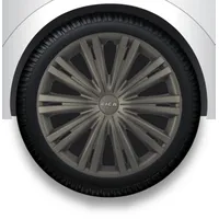 ZentimeX Radzierblenden Radkappen Radabdeckung 16" Zoll #16 GRAU ABS