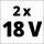 Einhell Power X Change 18 V 2 x 4,0 Ah 4511489