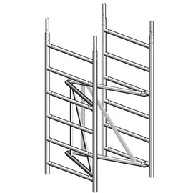 Layher Rollgerüst Zifa P2 mit Gerüststützen 5,61m AH