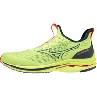 Mizuno Wave Rider Neo 2 Laufschuhe Neolime Orion Blue Neonflamme, 44.5 10