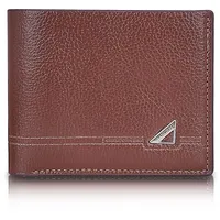 Energather Mens Wallets, PU Leder Herren Geldbörse Portemonnaie Herren für Männer, Zwei-Fach Herren-Geldbörsen Geldbeutel Herren mit Mehreren Kartenfächern für Bargeld, Kreditkarten (braun)