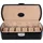 Windrose Uhrenbox Merino Aufbewahrung max.Ø Uhren 36 mm Beige/Schwarz