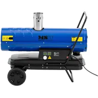 MSW Diesel Heizkanone Ölheizstrahler 20 kW Blau