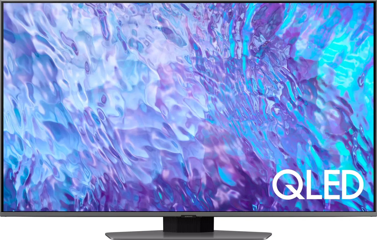 Samsung GQ98Q80CAT - 247 cm (98") Diagonalklasse Q80C Series LCD-TV mit LED-Hintergrundbeleuchtung - QLED - Smart TV - Tizen OS - 4K UHD (2160p) 3840 x 2160 - HDR - Quantum Dot - Carbon Silver (GQ98Q80CATXZG)