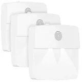 3er-Set LED-Treppenlicht mit Akku, Dämmerungs- und Bewegungs-Sensor