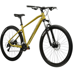 Mountainbike KROSS "Hexagon 3.0" Gr. 46, braun (braun, schwarz), Fahrräder, Herren, 46cm, 29 Zoll (73,66cm) hinten: 29 Zoll (73,66cm), Mountainbike