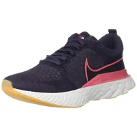 Nike React Infinity Run Flyknit 2 Damen cave purple/archaeo pink/black 40