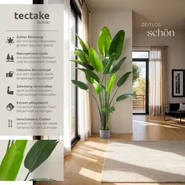 Tectake Künstlicher Paradiesvogelbaum Tropic, naturgetreu - 180 cm,