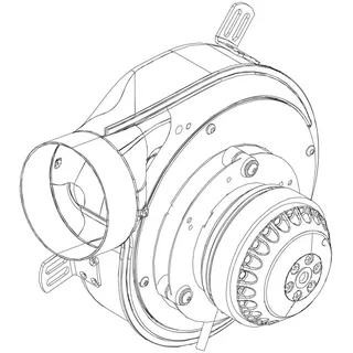 Buderus Abgasventilator, 8732920421 8732920421