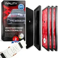Ivality Kennzeichenhalter 2 Stück