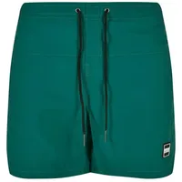 URBAN CLASSICS Block Swim Short in Grün, Größe XS