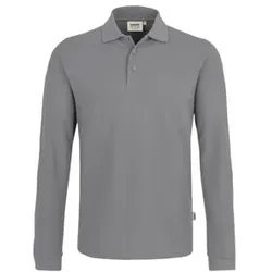 Longsleeve-Poloshirt Classic 820, titan, Größe L - titan - L